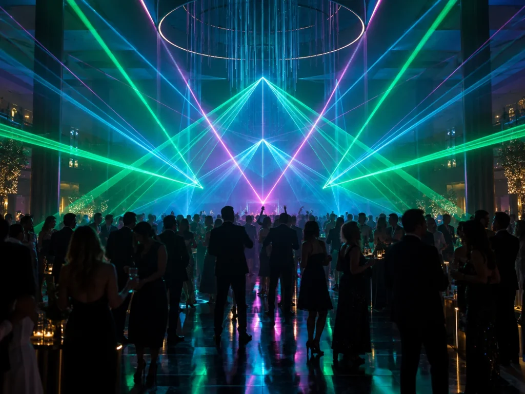 Laser show professionale per eventi